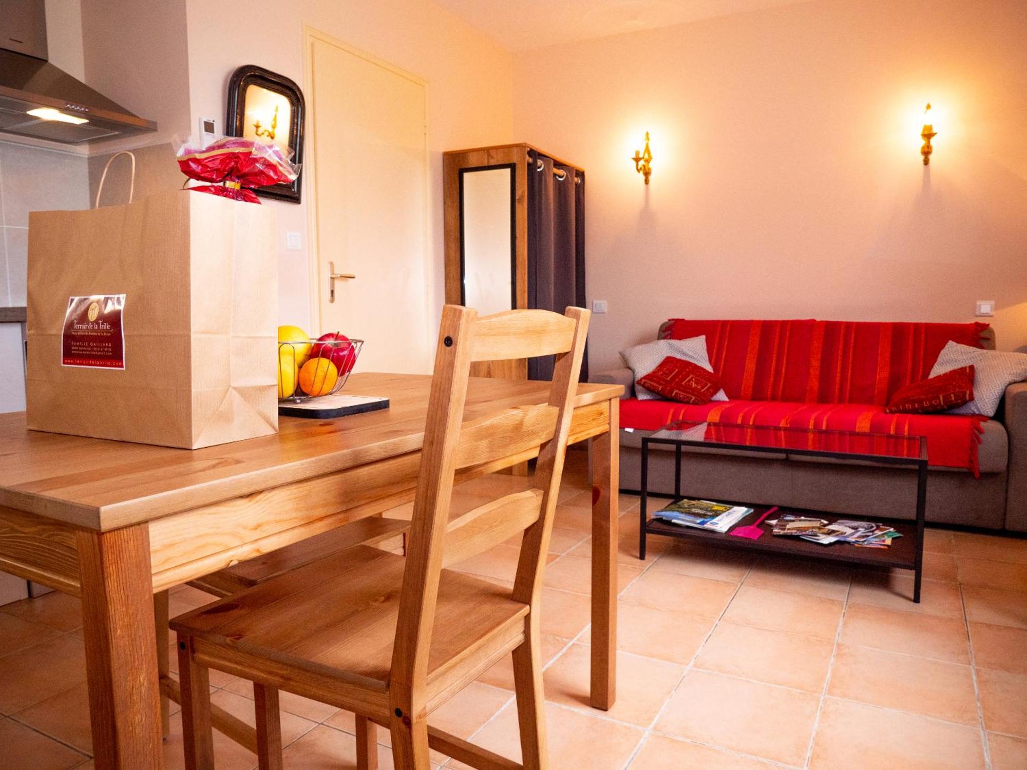 Gites Et Roulottes Au Domaine De La Trille Sainte-Foi Habitación foto